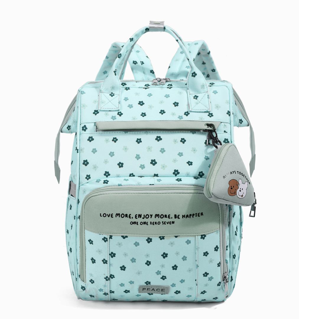 Chic Floral Print Multi-Functional Backpack Kalsten