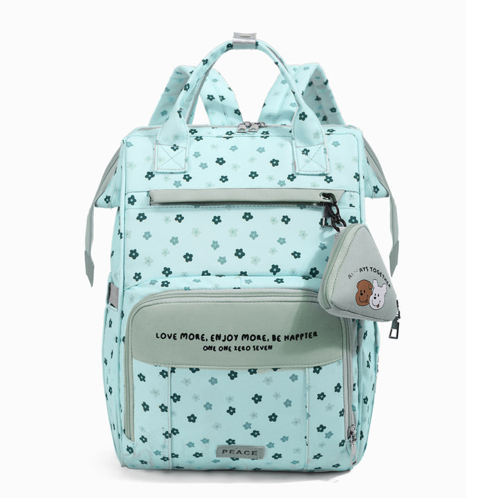 Chic Floral Print Multi-Functional Backpack Kalsten