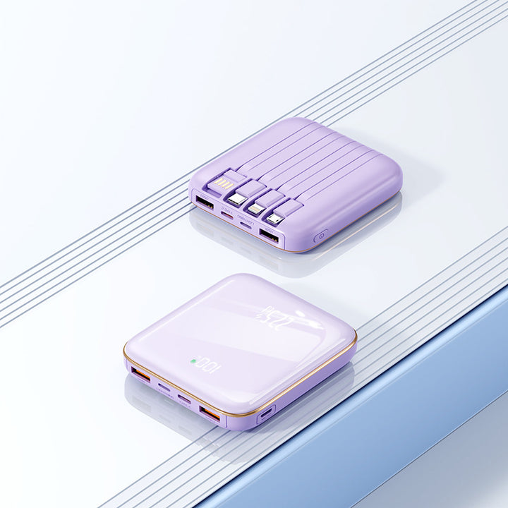 Portable power bank with innovative fast charging function and five-port design Kalsten