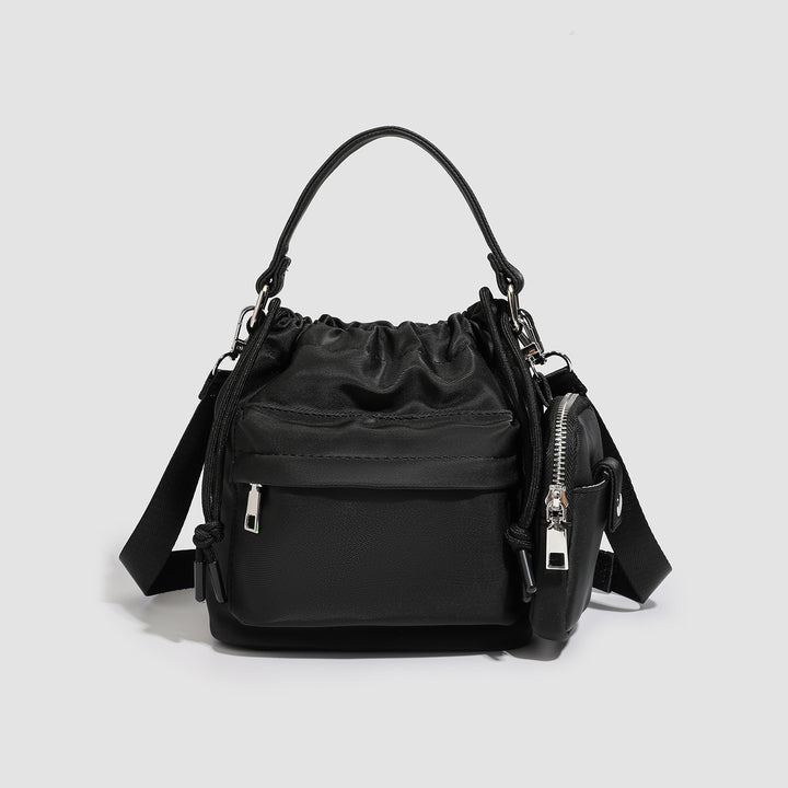 Chic Drawstring Bucket Handbag