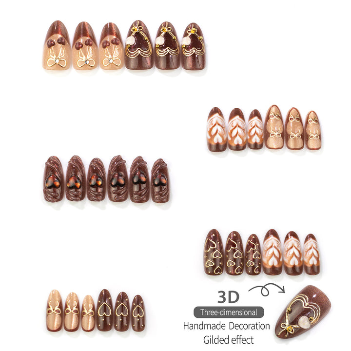 Elegant Press-On Nail Set