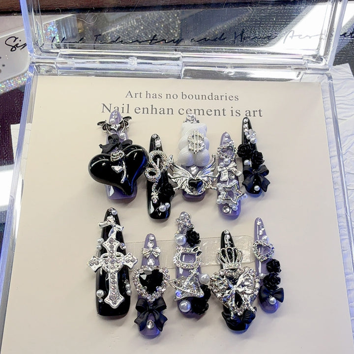 Artistic Gothic Nail Art Design Set