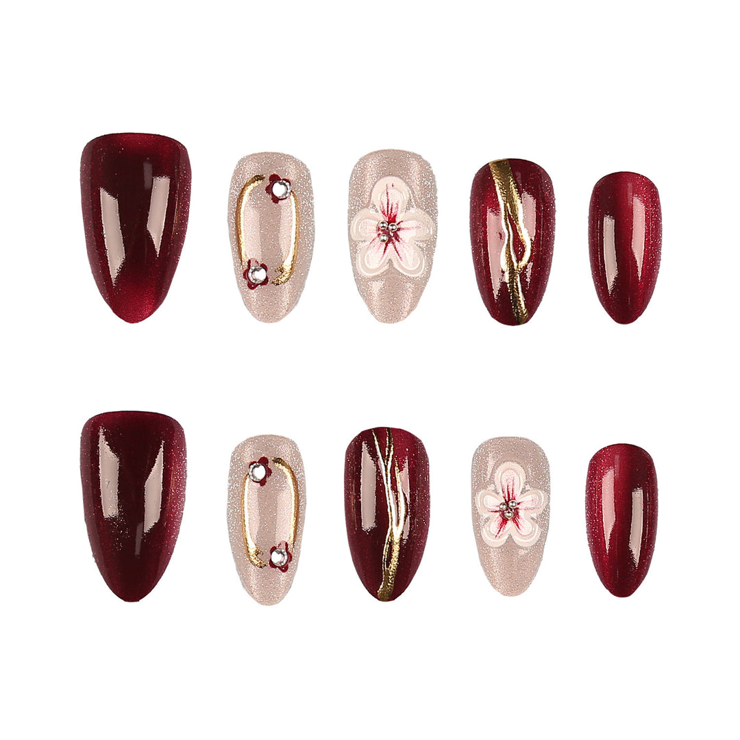 Premium Decorative Press-On Nail Tips