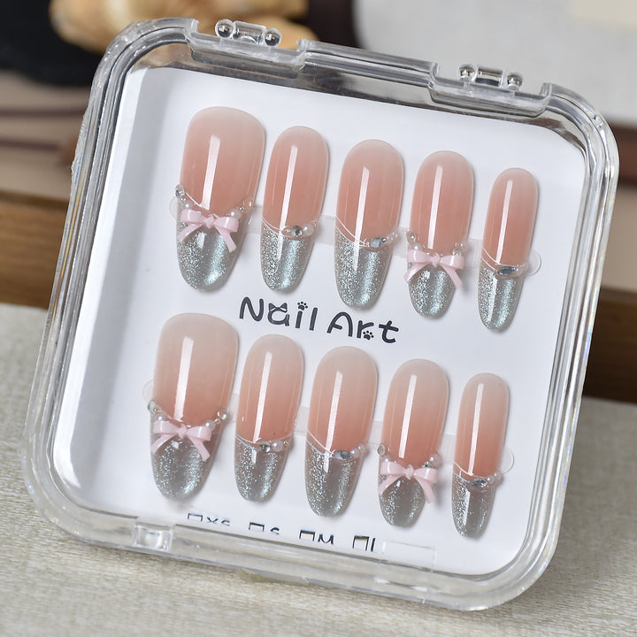 Premium Glamorous Press-On Nail Extensions Kalsten