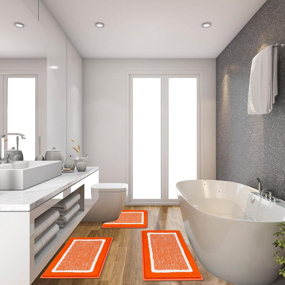 Luxurious Soft Bathroom Mat Set