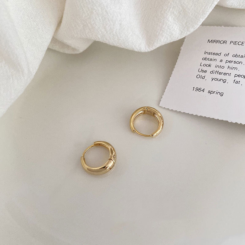 Fashionable hoop earrings with sleek design Kalsten
