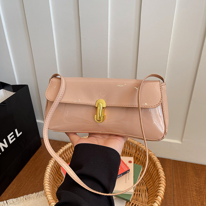 Patent Leather Mini Handbag