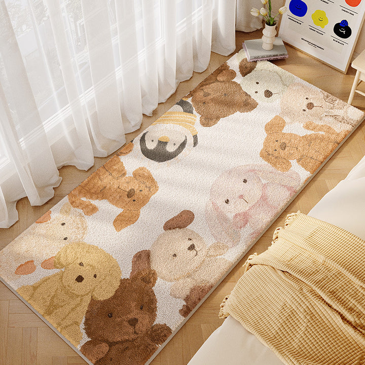 Playful Animal-Themed Runner Mat Kalsten