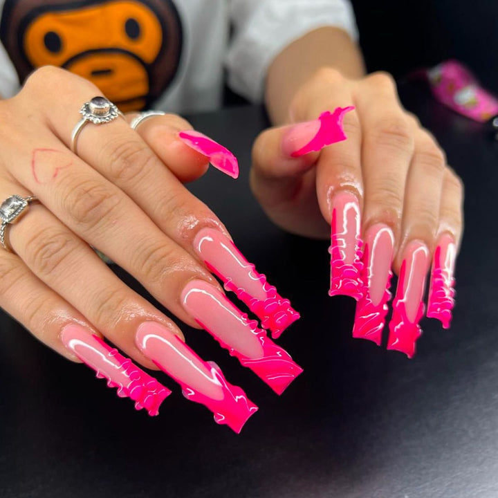 Creative Long Acrylic Nail Extensions Kalsten