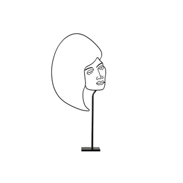 Artistic Outline Figure Statue