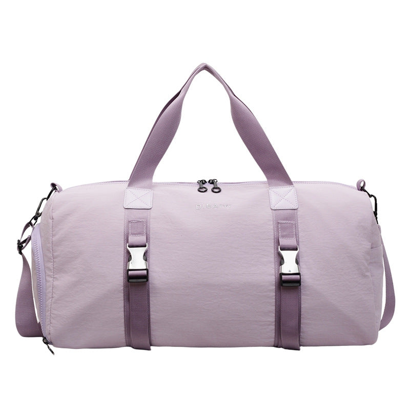 Sporty Duffel Bag with Adjustable Shoulder Strap and Ergonomic Handles Kalsten