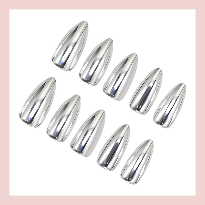 Acrylic nail set with elegant shape and shine Kalsten