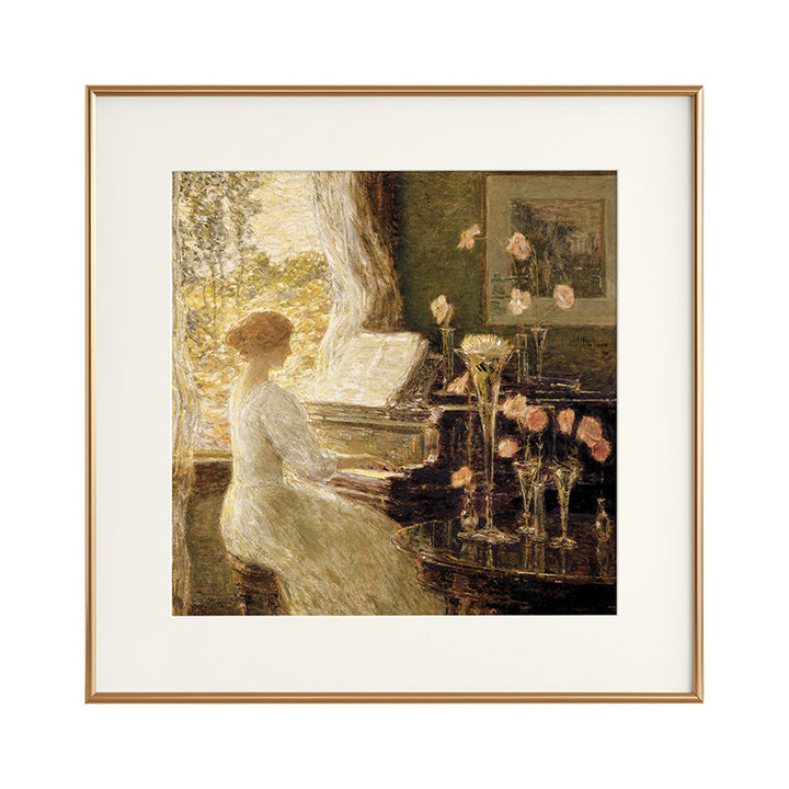 Framed Vintage Musical Artwork