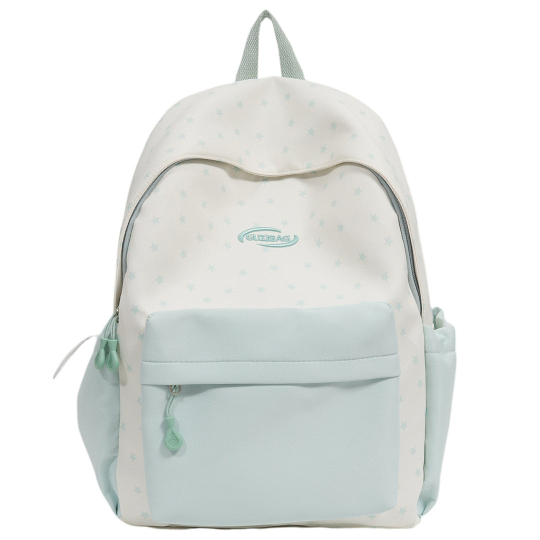 Stylish Printed Backpack with Fun Character Accents Kalsten
