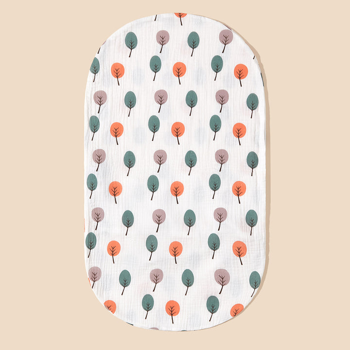 Cotton Muslin Crib Mattress Protector kalsten