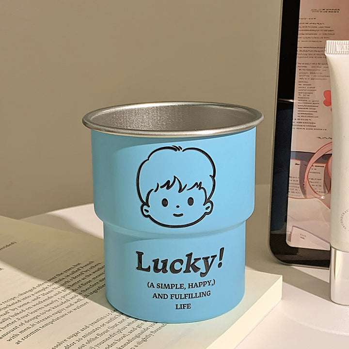 Ceramic mug with playful children's design Kalsten