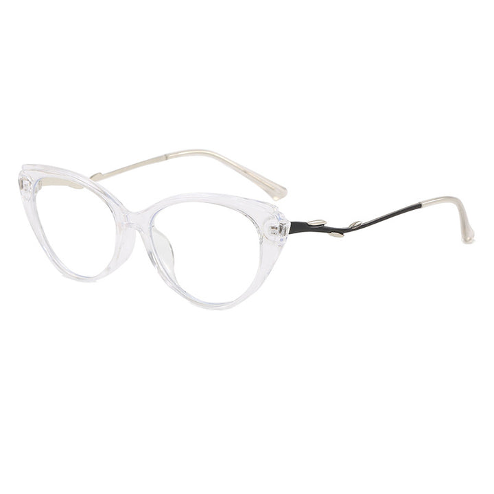 Fashionable Cat-Eye Glasses with Filigree Design Kalsten