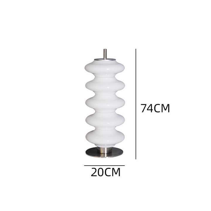 Modern Table Lamp with Sculptural Design