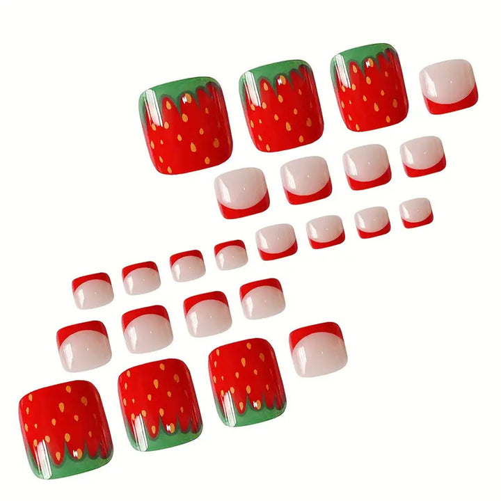 Decorative Strawberry Nail Art Kalsten