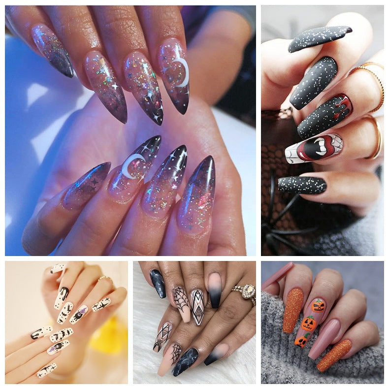 Artistic Nail Art with Creepy Designs Kalsten