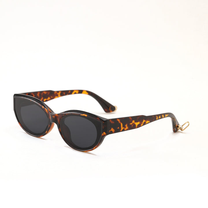Women's fashionable sunglasses with transparent frame and UV protection Kalsten