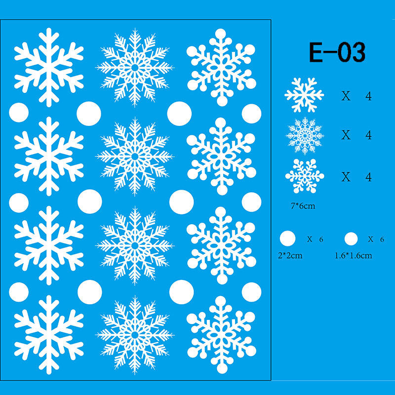 Festive Christmas Wall Decals Kalsten