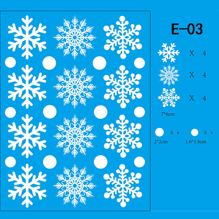 Festive Christmas Wall Decals Kalsten