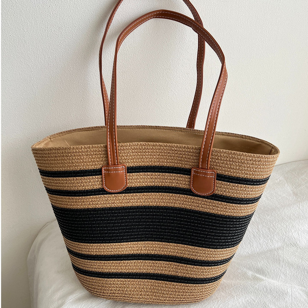 Fashionable Tote Bag Made of Braided Material Kalsten