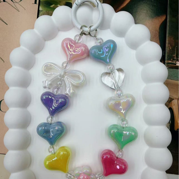 Decorative Heart-Shaped Keychain kalsten
