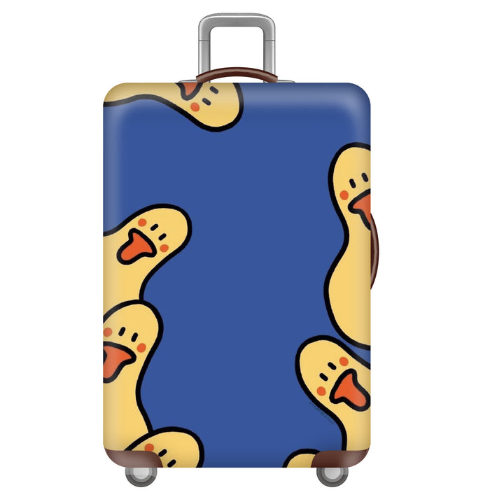 Women's Hard Shell Suitcase with Cheerful Kalsten Design