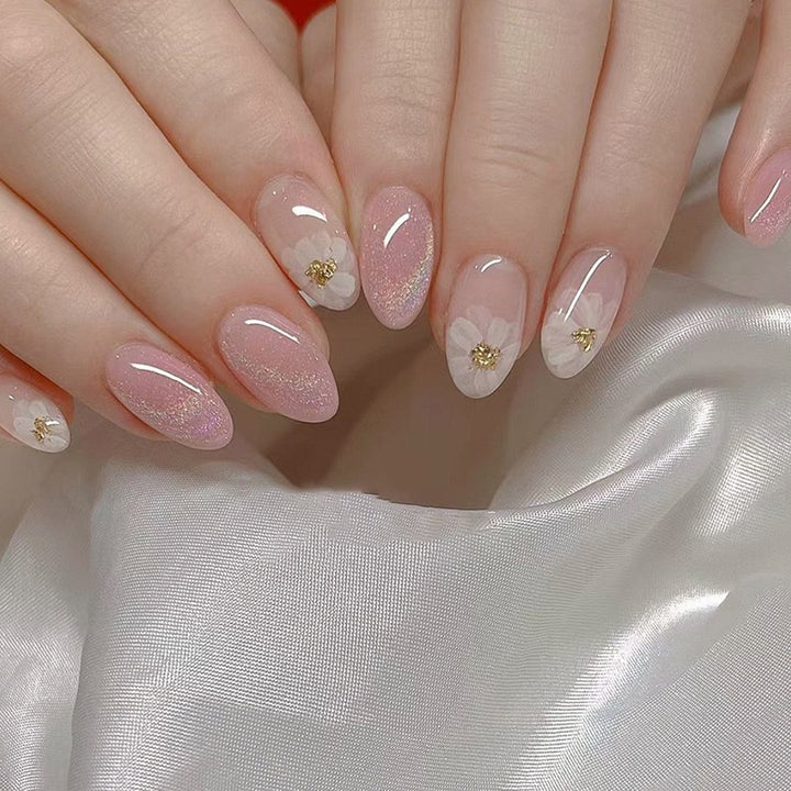 Elegant Heart-Designed Press-On Nail Tips Kalsten