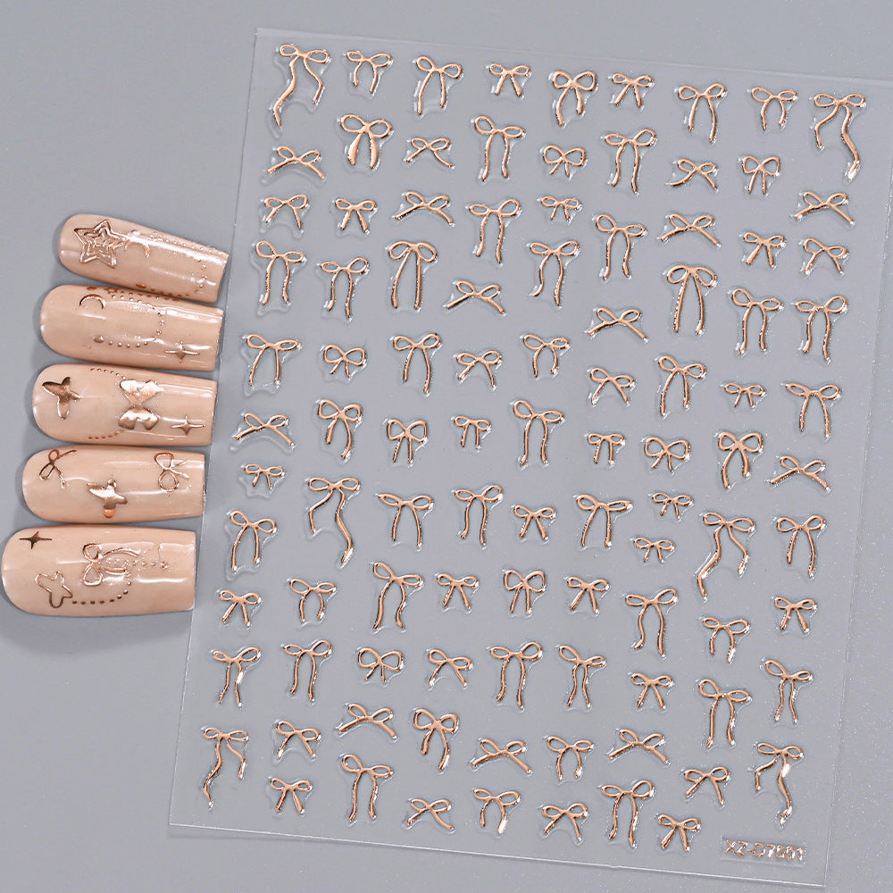 Floral Decorative Nail Art Stickers