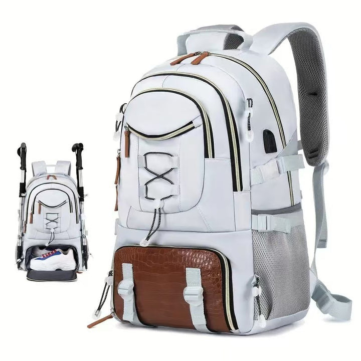 Versatile Travel Rolling Backpack