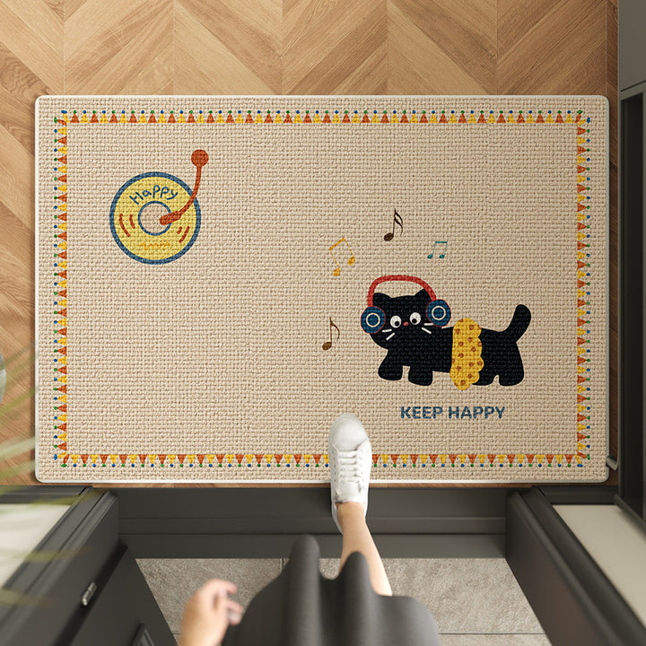 Funny Pet-Themed Welcome Mat