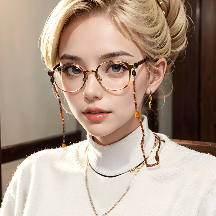 Elegant ribbon with artificial resin details Kalsten