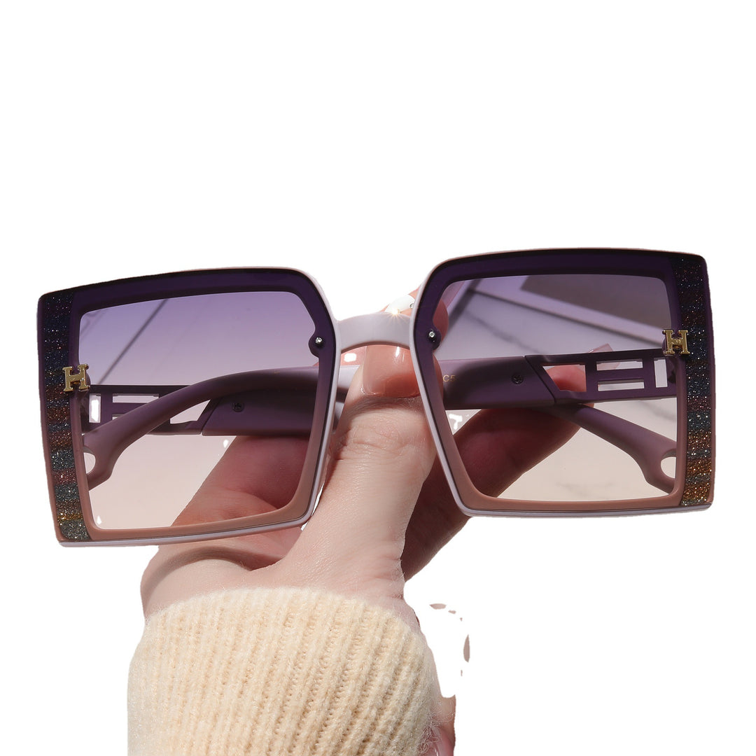 Women’s fashionable sunglasses with extravagant, rectangular frame Kalsten