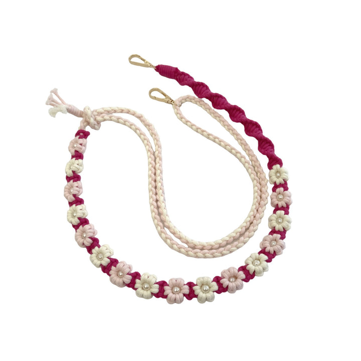 Stylish Floral Embroidered Dog Leash Kalsten