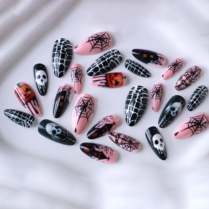 Spooky Halloween Themed Nail Art Kalsten