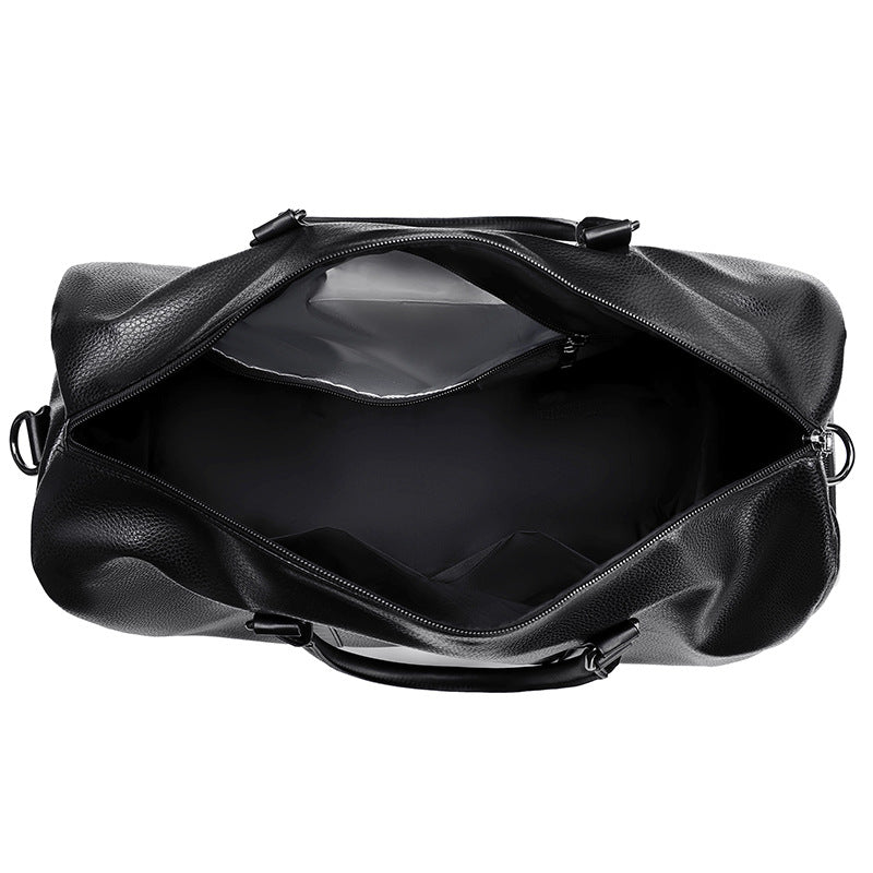 Elegant Leather Weekender Bag Kalsten