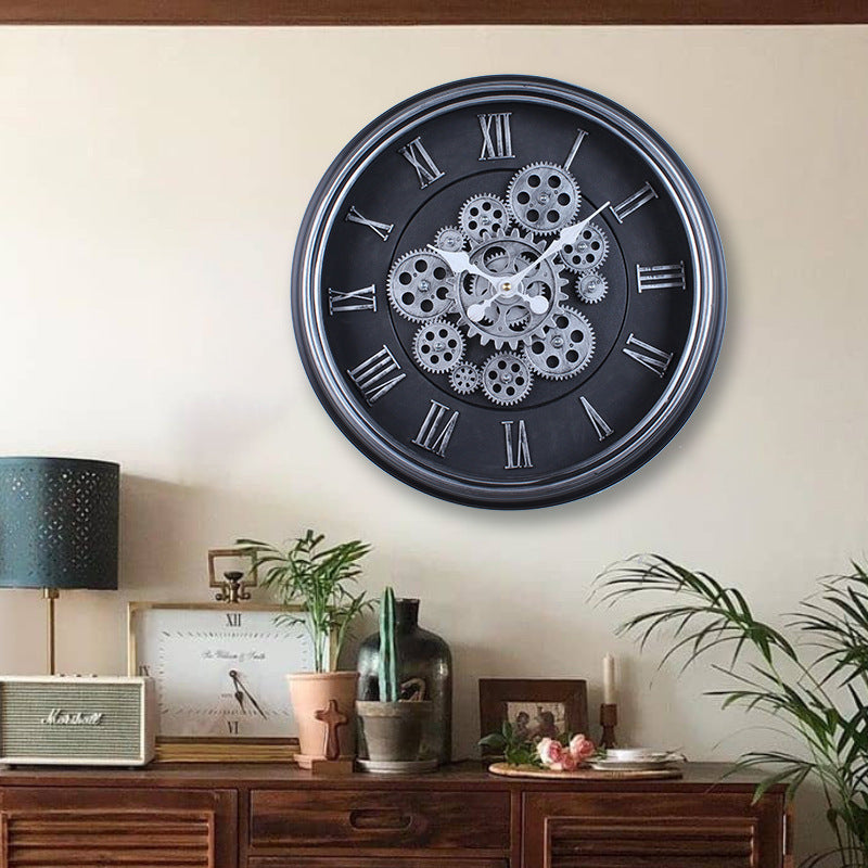 Wall clock with modern mechanical design Kalsten