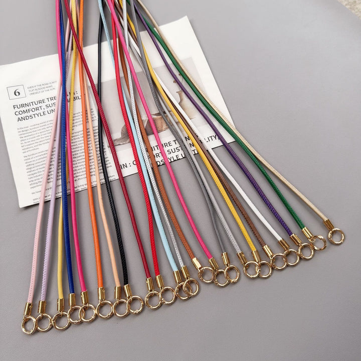Premium Faux Leather Lanyard Kalsten