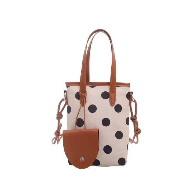 Dot Pattern Mini Crossbody Bag