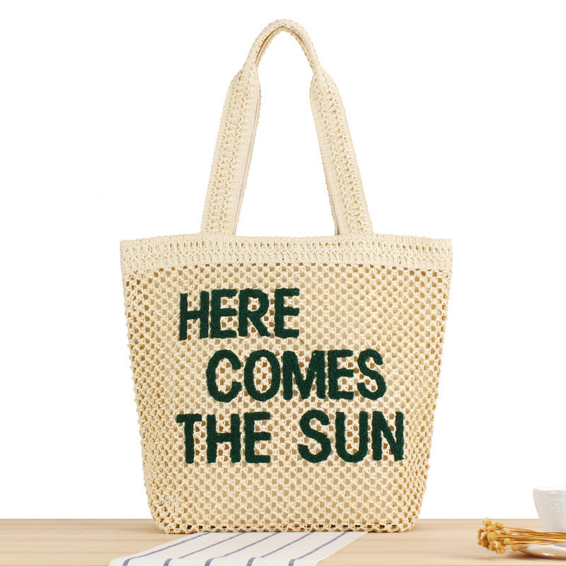 Shopping Bag Made of Natural Wicker Kalsten