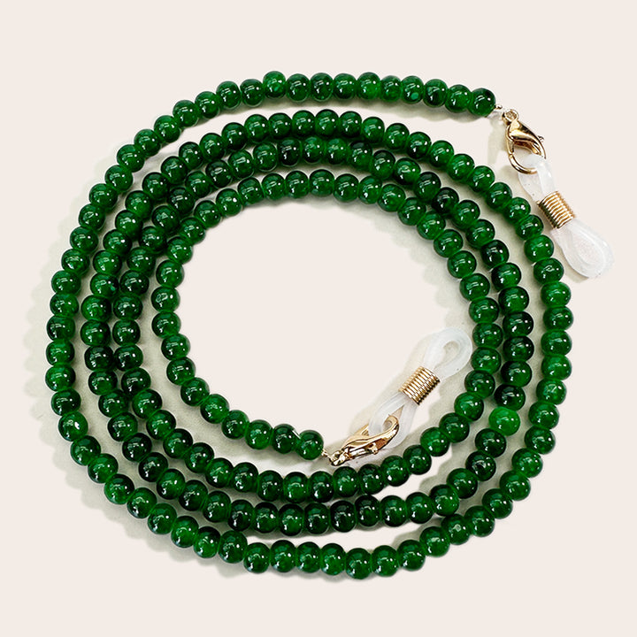 Elegant Beaded Eyewear Retainer Chain Kalsten