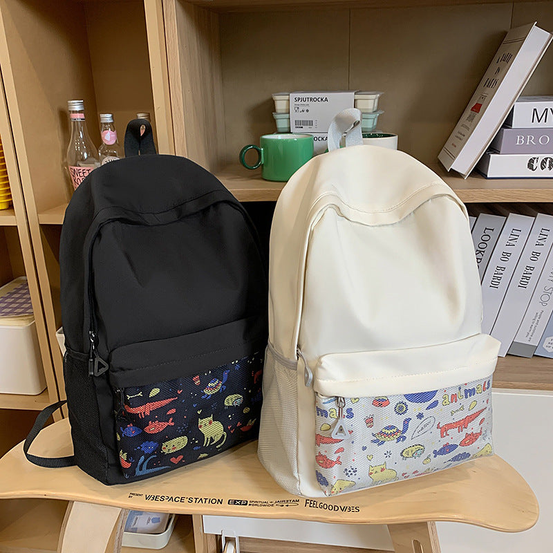Fun-Themed Cartoon Backpack