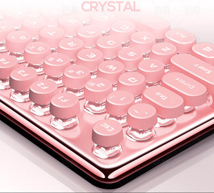 Retro Wireless Keyboard Kalsten