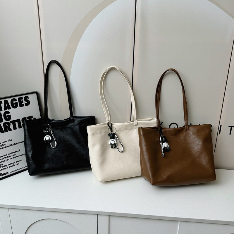 Chic Faux Leather Tote Bag Kalsten