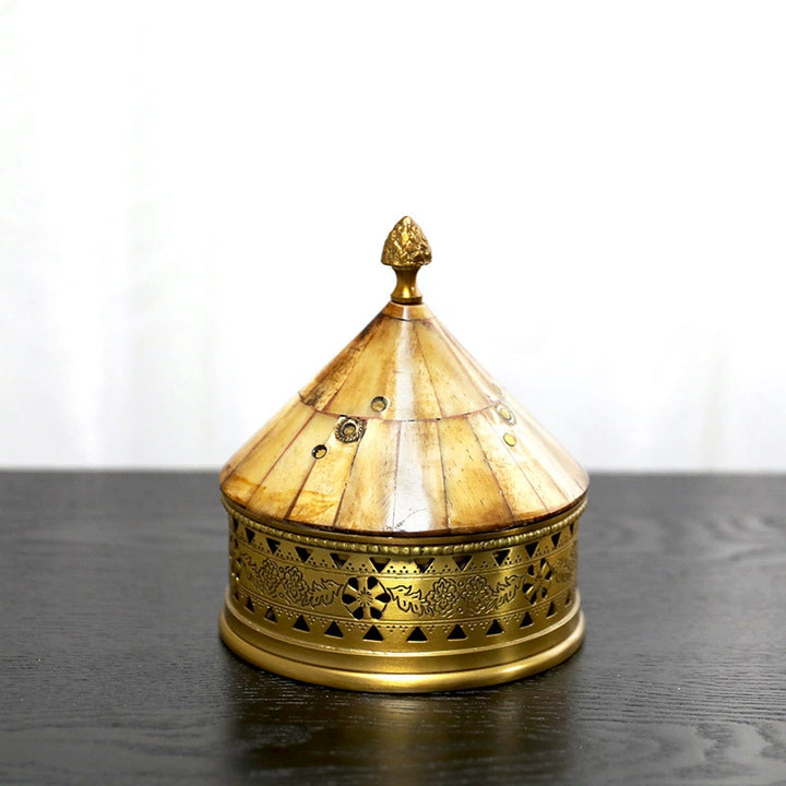 Elegant Brass Candleabra