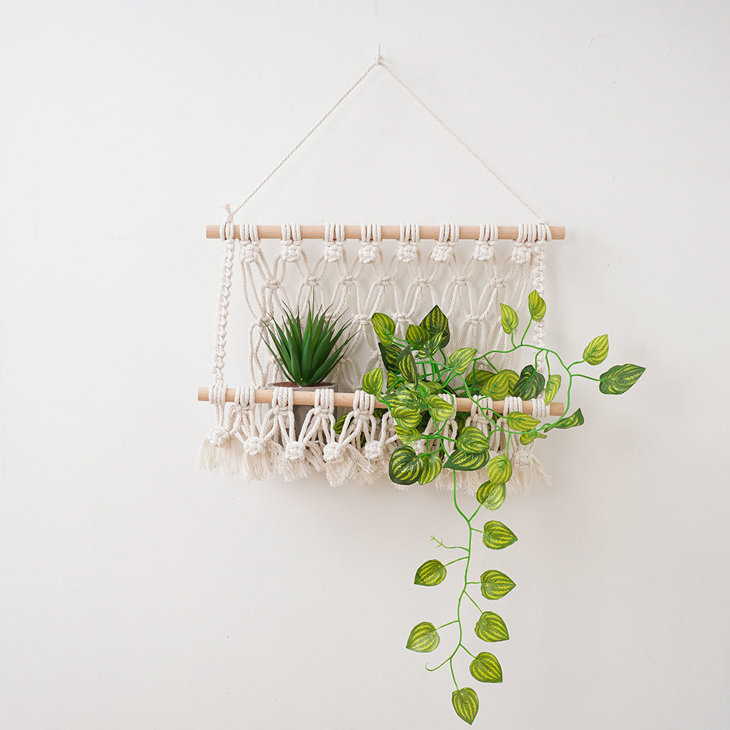 Artistic Macrame Wall Hanging Organizer Kalsten