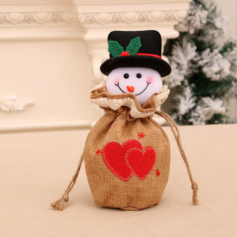 Decorative Snowman Gift Bag Kalsten